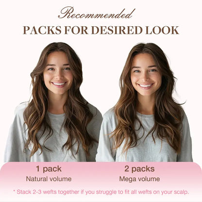 Soft, lightweight, and easy to style—create a fresh new look every day in just minutes
