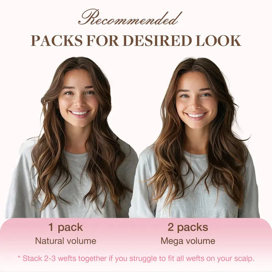Soft, lightweight, and easy to style—create a fresh new look every day in just minutes
