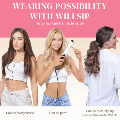 Soft, lightweight, and easy to style—create a fresh new look every day in just minutes