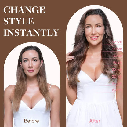 Soft, lightweight, and easy to style—create a fresh new look every day in just minutes